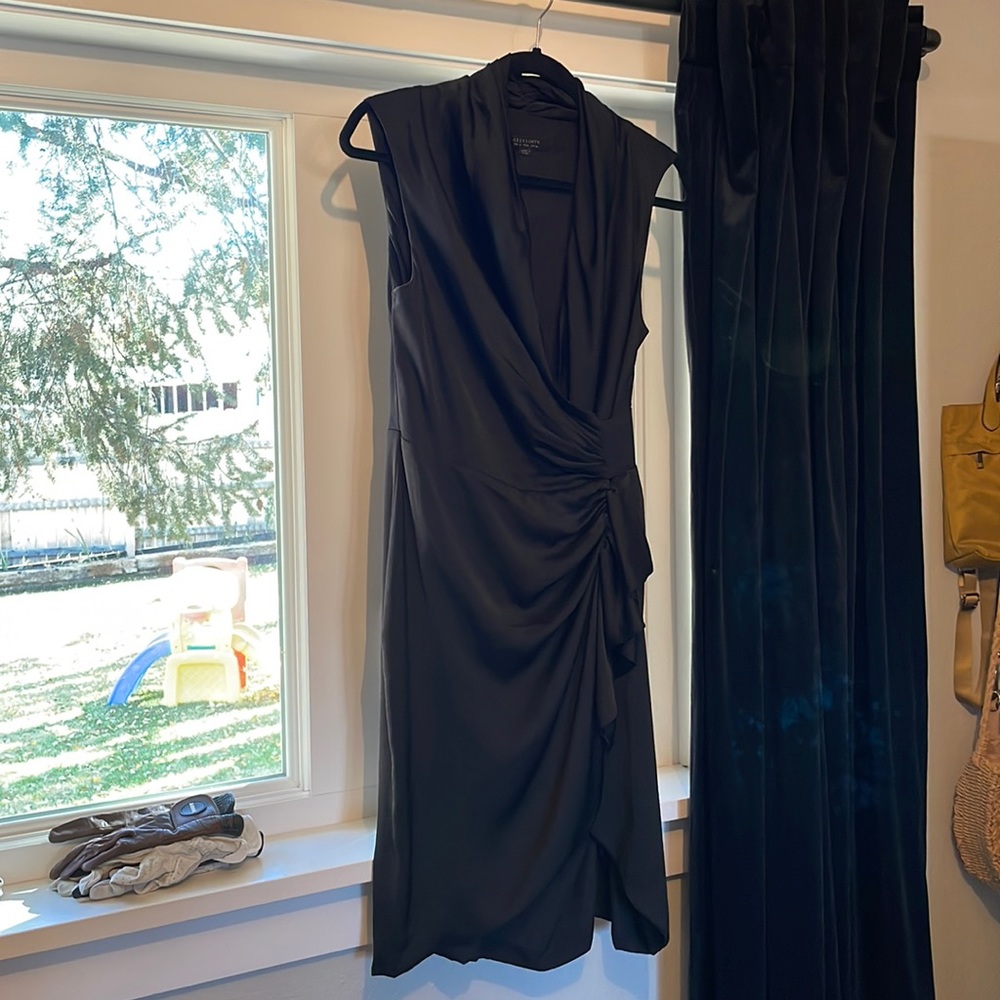 Allsaints cancity black dress 6